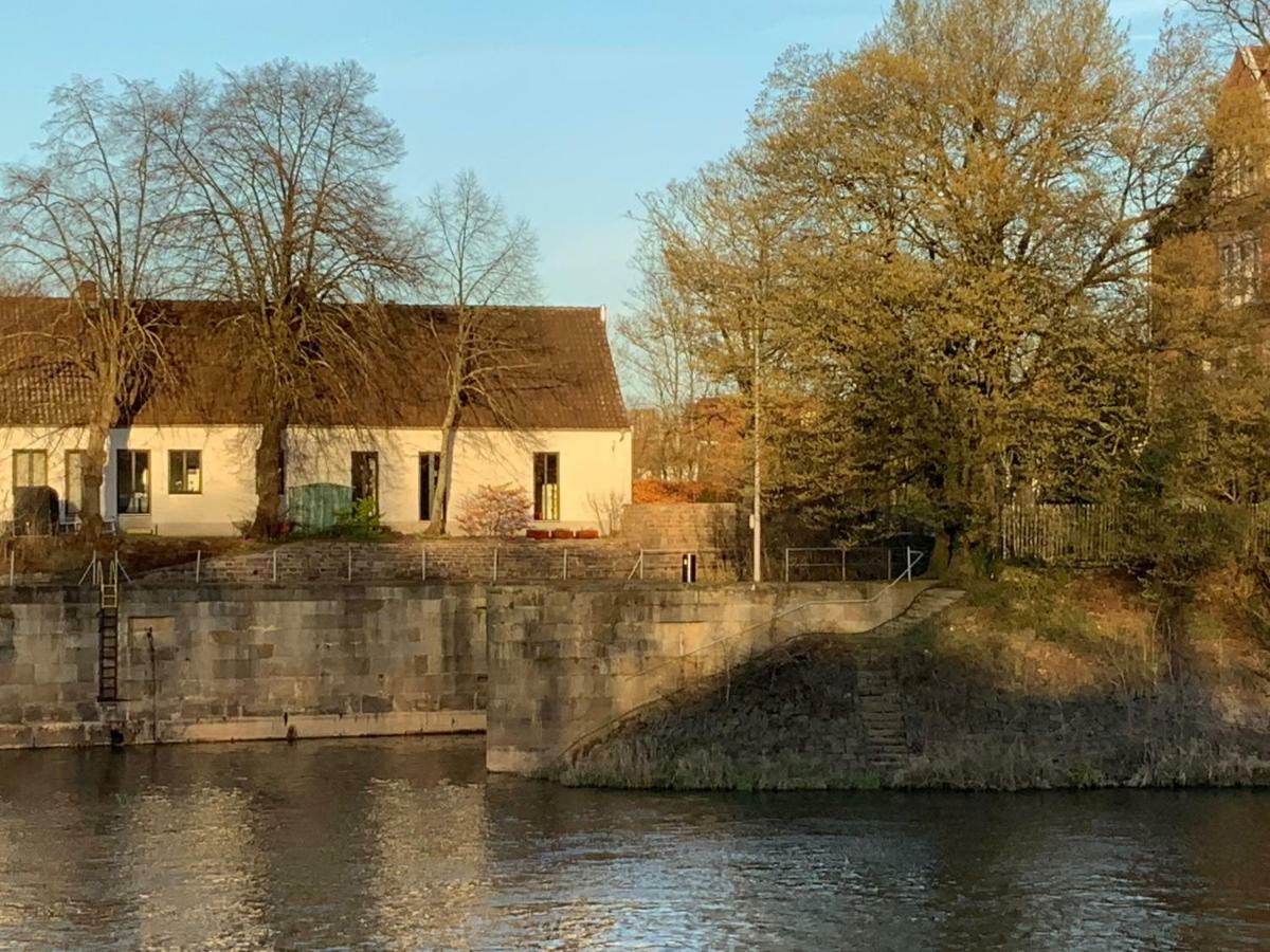 Ferienwohnung Schleusenhaus Hameln 哈默尔恩 外观 照片